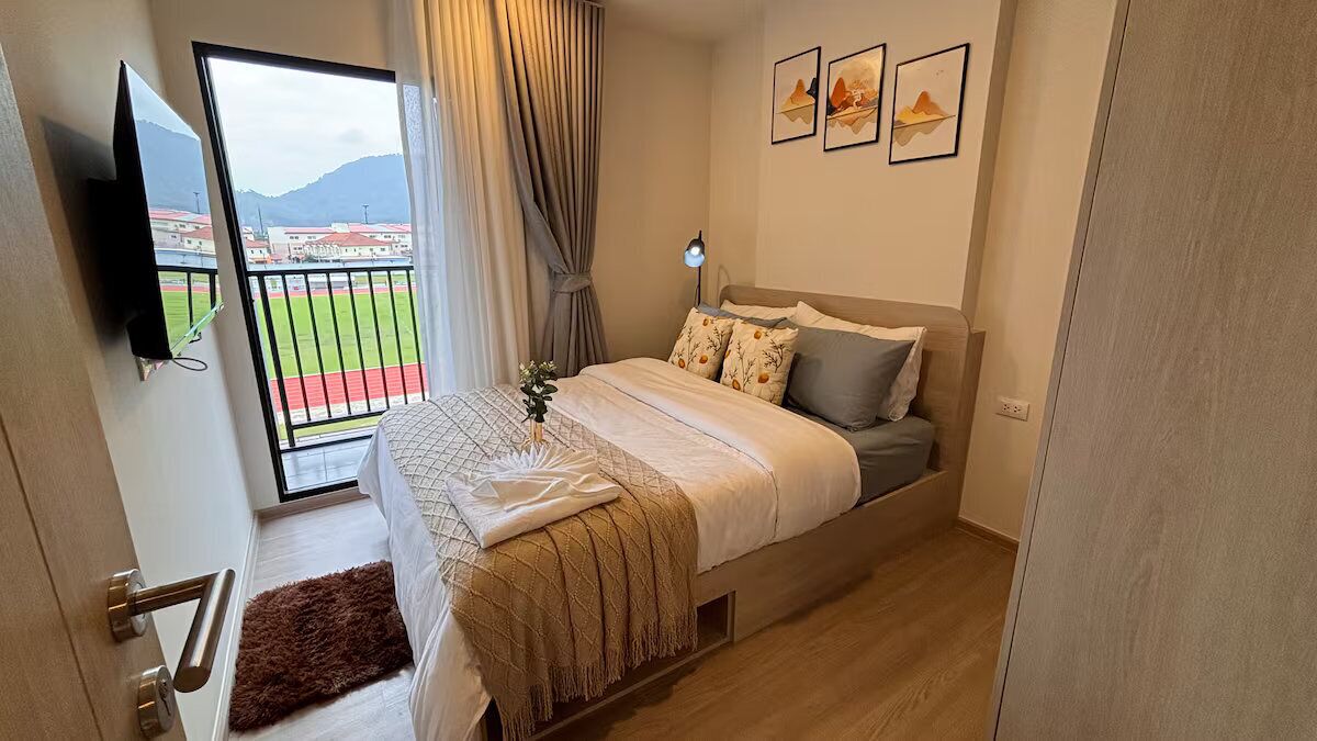 ห้องสตูดิโอสวีท, 2 ห้องนอน, วิวเมือง | Wi-Fi ฟรี