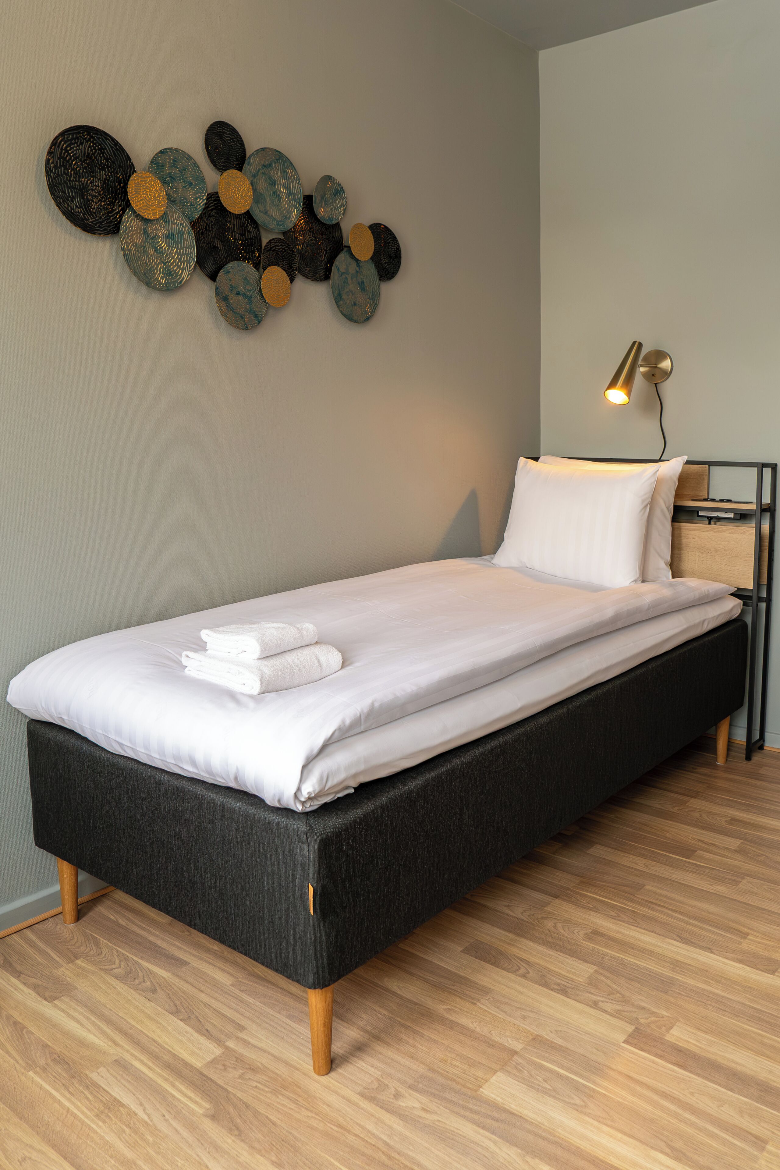 Økonomi-enkeltrom, byutsikt