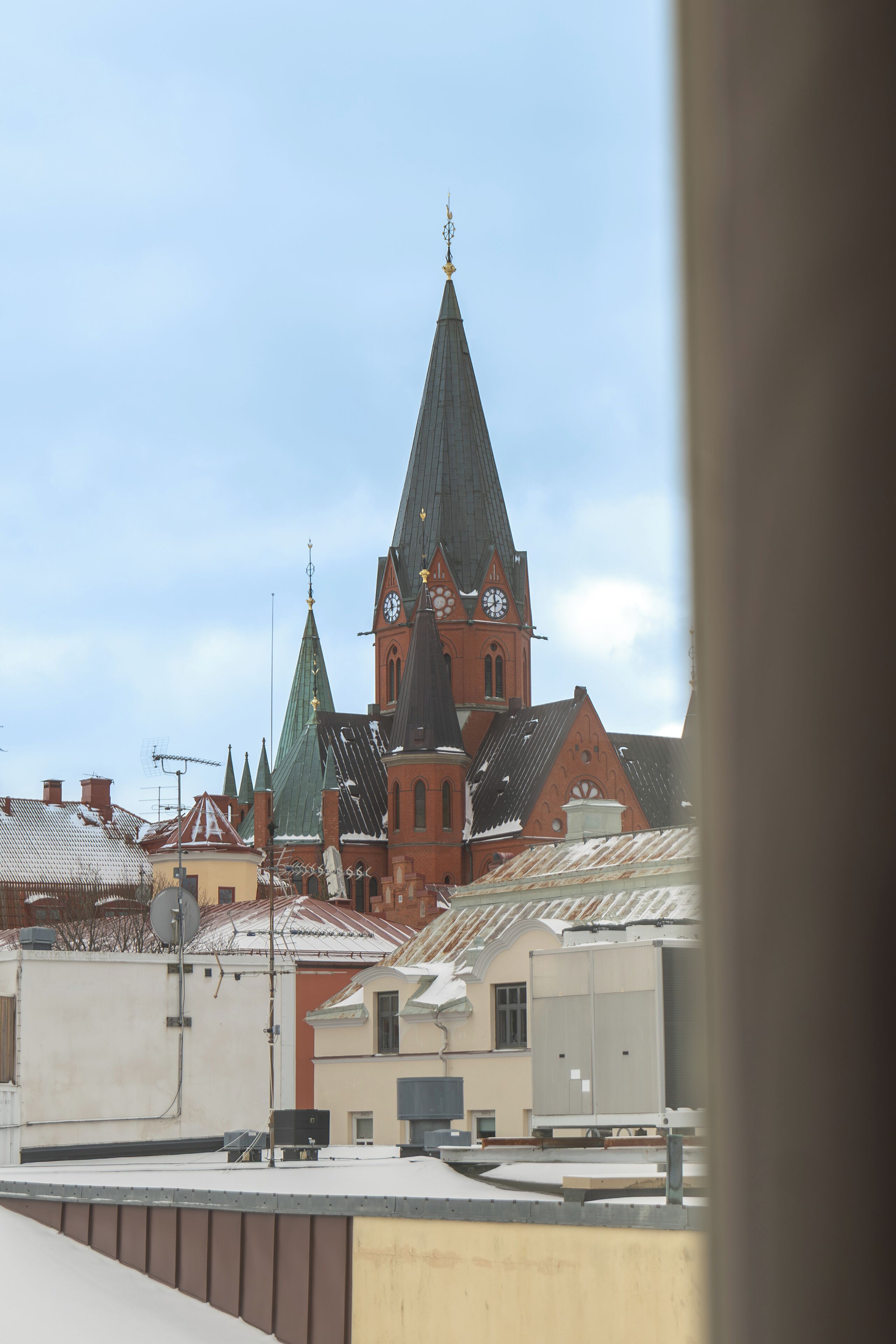 Vista desde la propiedad