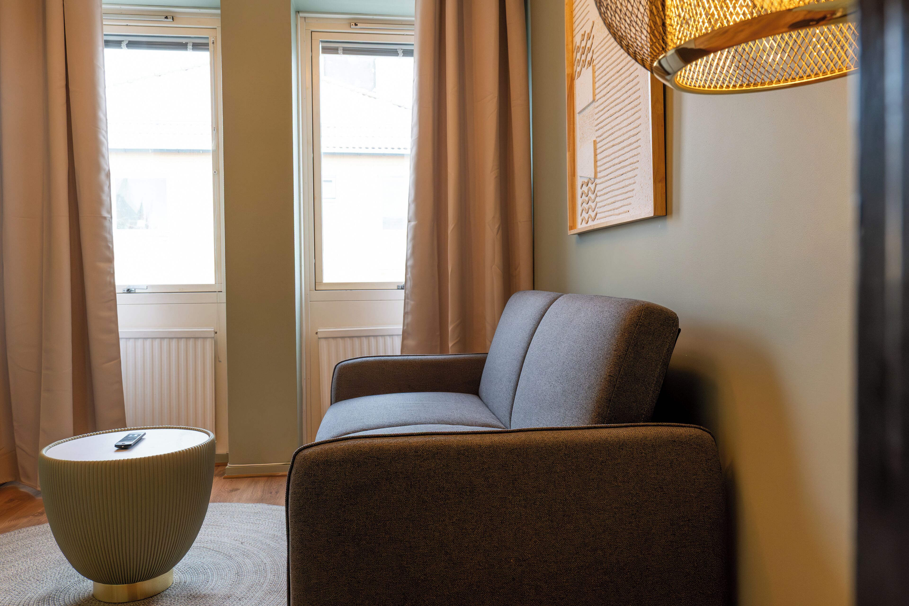 Dobbeltrom – familie, byutsikt