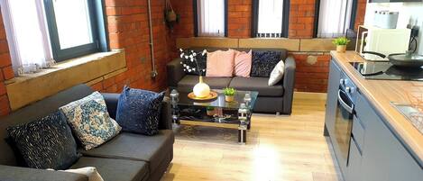 Appartement, 2 slaapkamers | Woonkamer