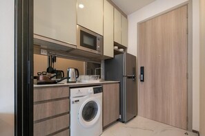 Apartment, 1 Bedroom, City View | Private kitchen - Hampton Residence Phayathai (Ratchathewi)