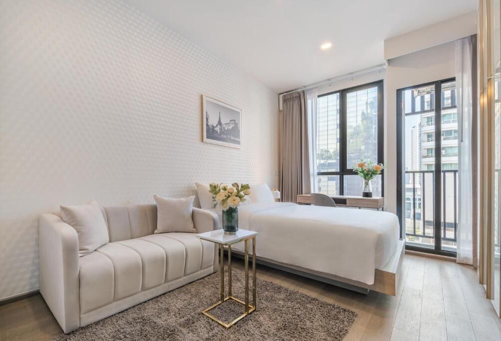 Apartamento, 1 habitación, vistas a la ciudad | Zona de estar