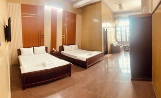 Quarto casal ou duplo luxo | Escrivaninha, Wi-Fi de cortesia