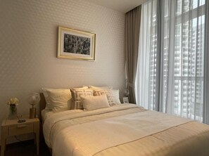 Standard Apartment, 2 Bedrooms, City View - Hampton Residence Next To Emporium (Khlong Toey)