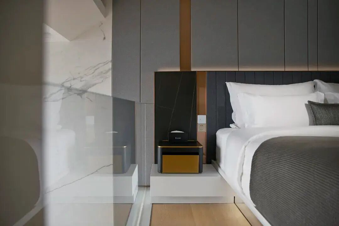 Basic Room, City View | Peti besi dalam bilik, langsir/tirai gelap terus, kalis bunyi 