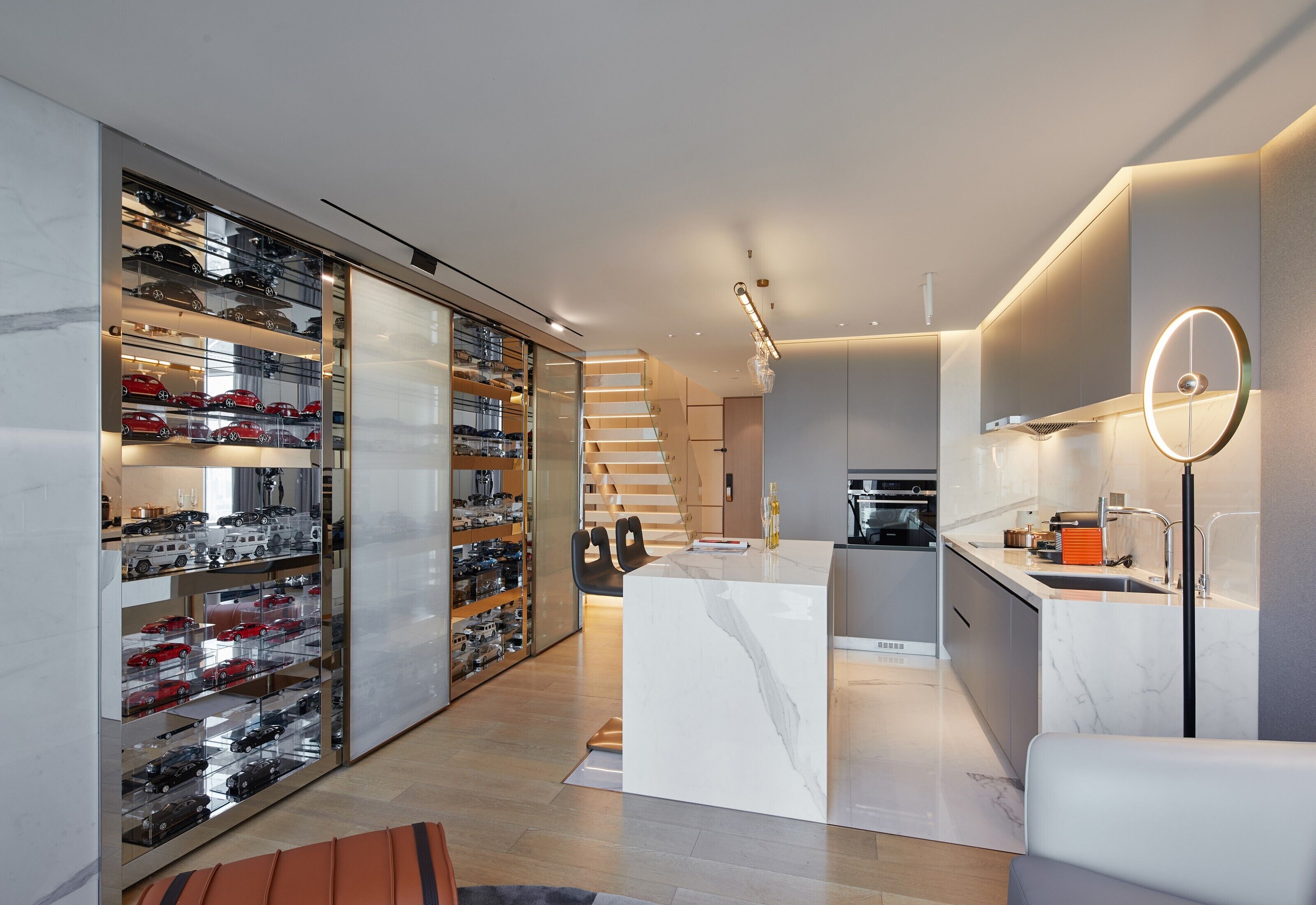 Rom – junior, tekjøkken, byutsikt | Innvendig