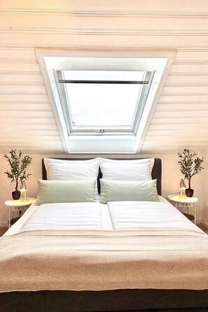 2 bedrooms, desk, iron/ironing board, travel cot - Panorama Lodge | 6 guests | 2 balconies | 100 m² (Hemhofen)