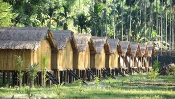 Façade de l’hébergement