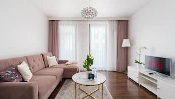 Apartment, Balcony | Living area