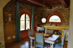 Dining - Private Pool Villa in Tuscany (Chianni)