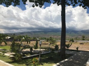 Dubbelrum - balkong - utsikt mot innergården