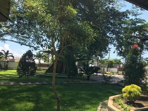 Tvåbäddsrum - balkong - utsikt mot innergården