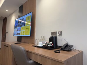 Standaard suite, uitzicht op de stad | Interieur