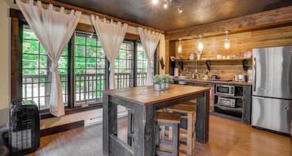 Lakefront Loft 3,Retreat | Fireplace, Hot Tub & Paddleboards | Sleeps 4