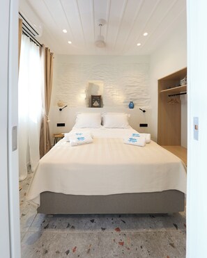2 bedrooms, iron/ironing board, free WiFi, bed sheets - Apaggio Boutique House (Andros)