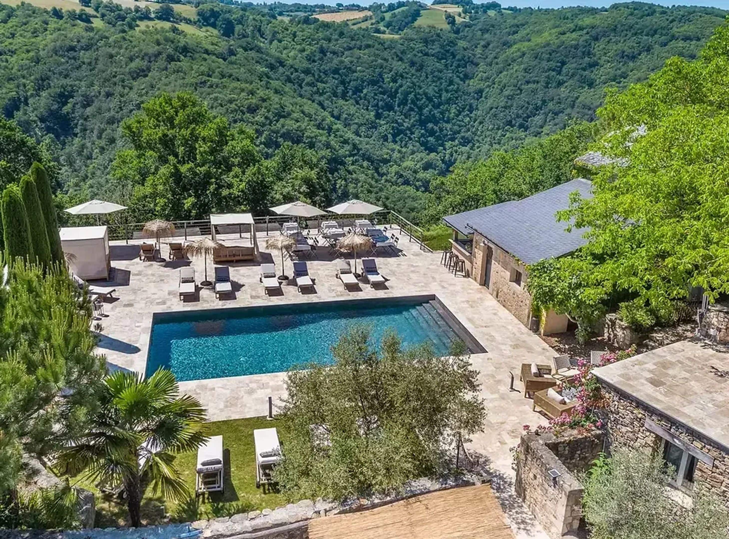 Swimming pool view