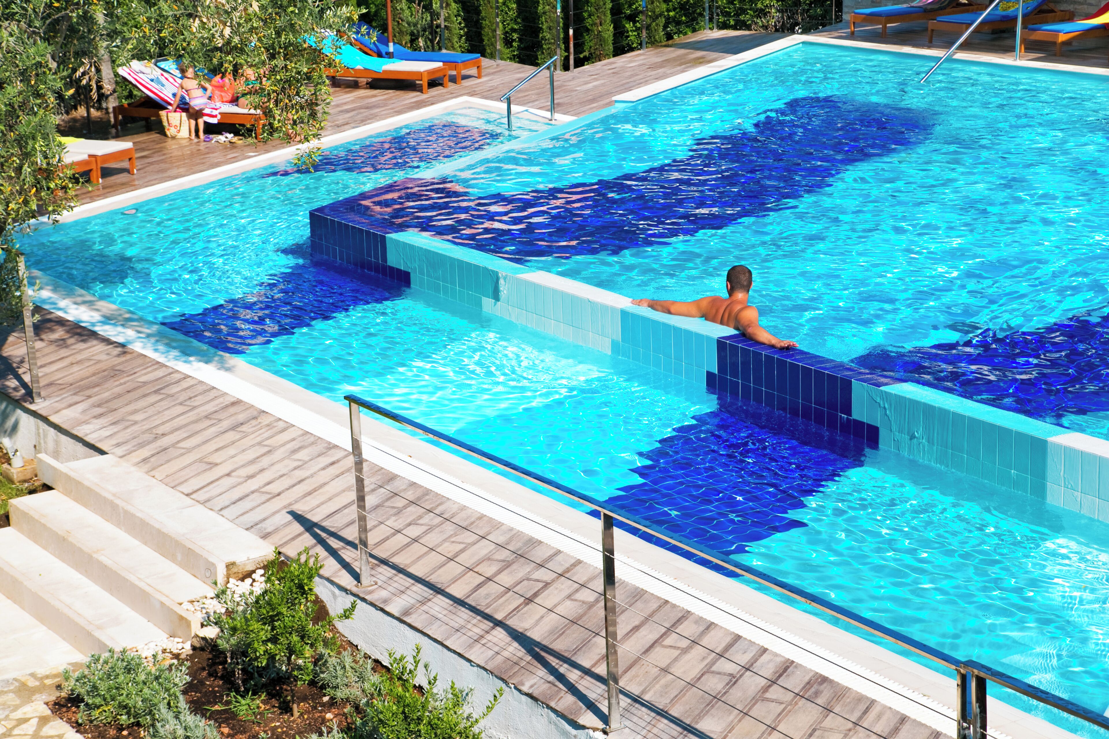 Seasonal outdoor pool