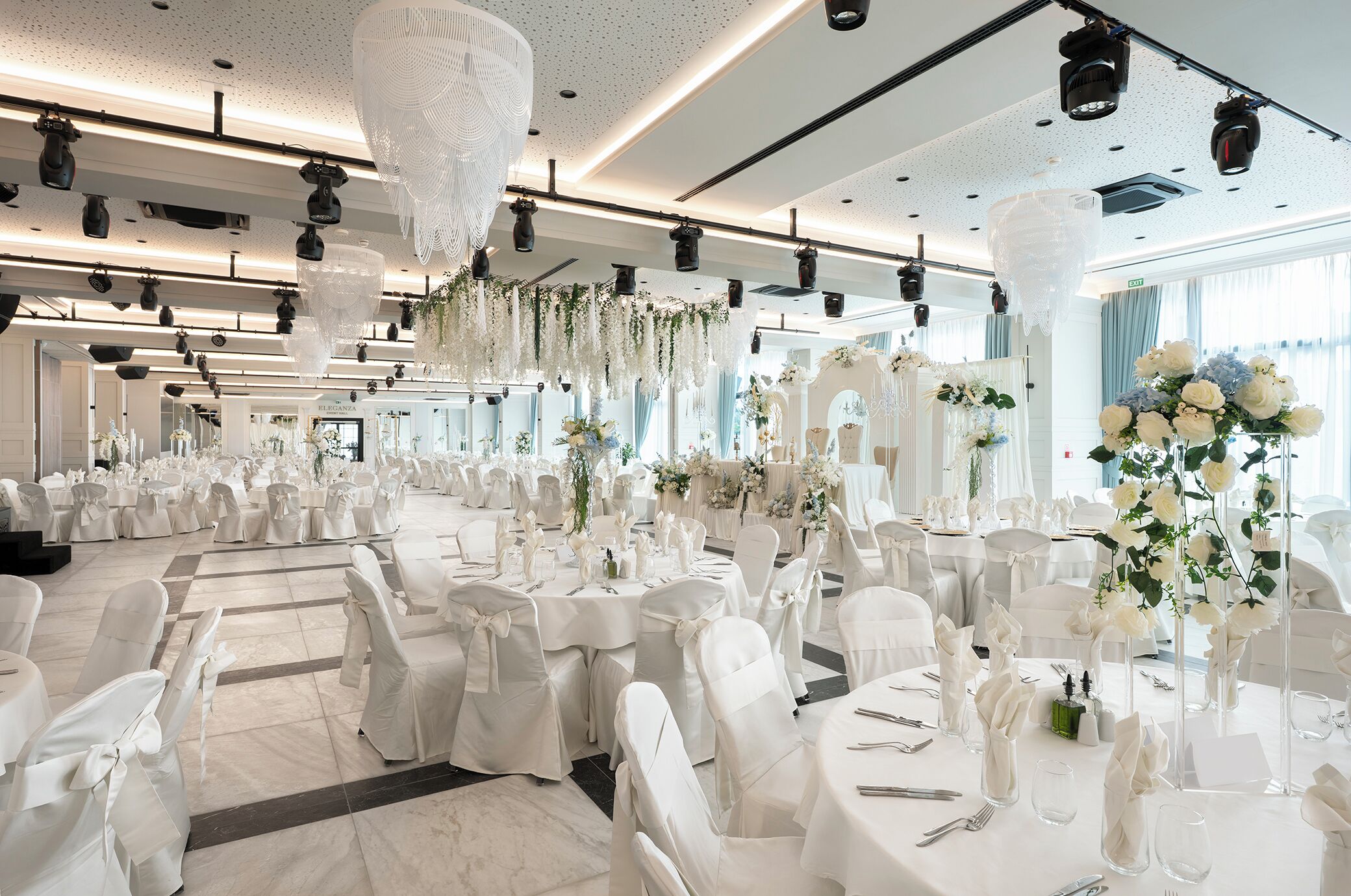 Indoor wedding