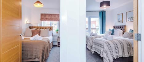 Iron/ironing board, WiFi, bed sheets