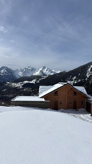 Exterior - Le chalet Super Géants, Le Slalom - 14 pers - Mountain view (Saint François Longchamp)