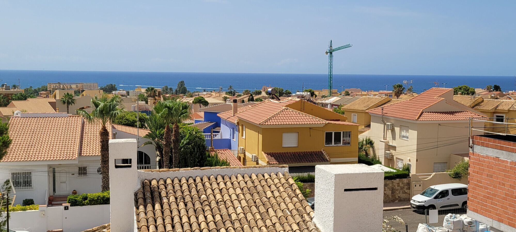Vue depuis l’hébergement 