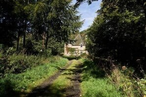 Property grounds - Miniature Castle Surrounded by Woodland on a Scottish Estate (Leven)