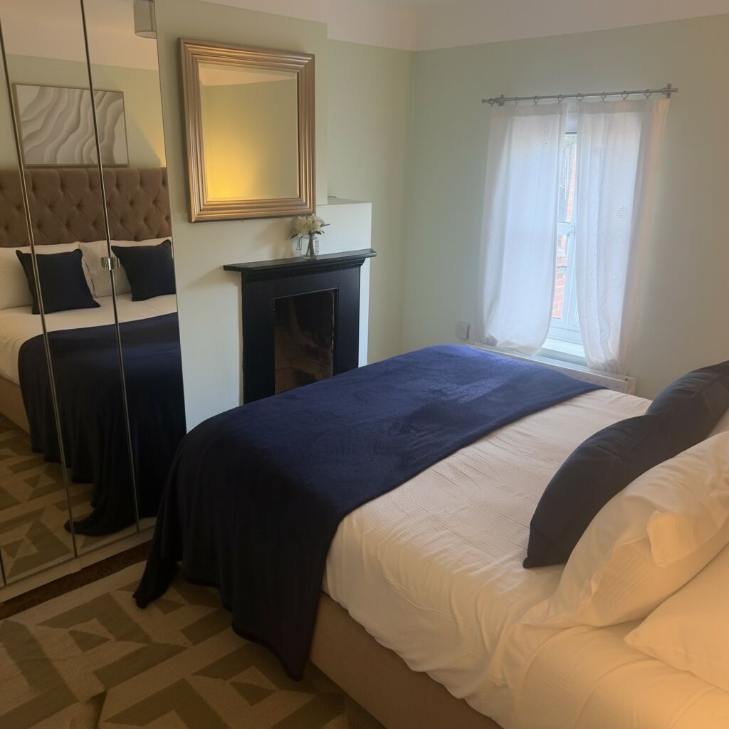 2 slaapkamers, een strijkplank/strijkijzer, gratis wifi, beddengoed
