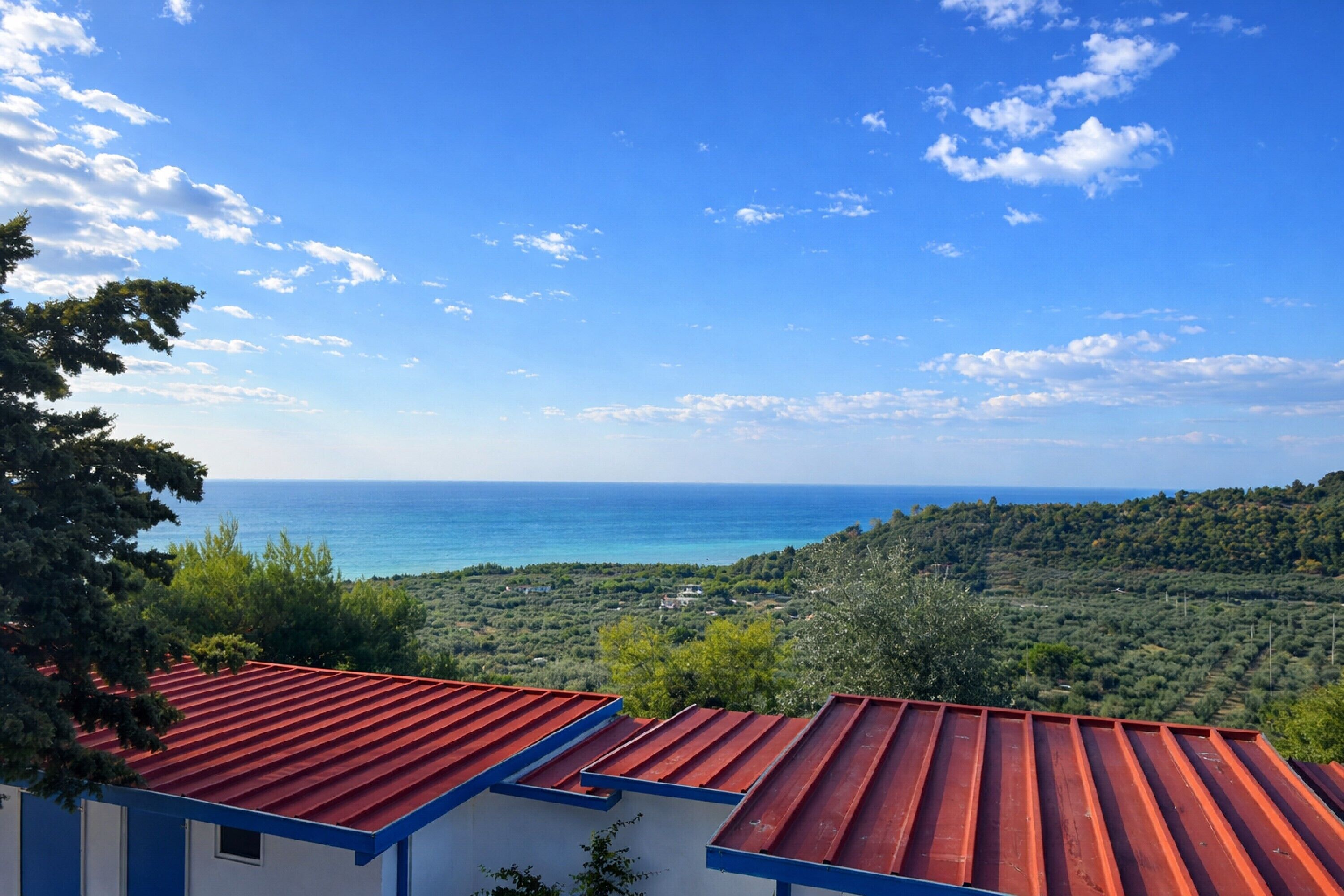 Vue depuis l’hébergement