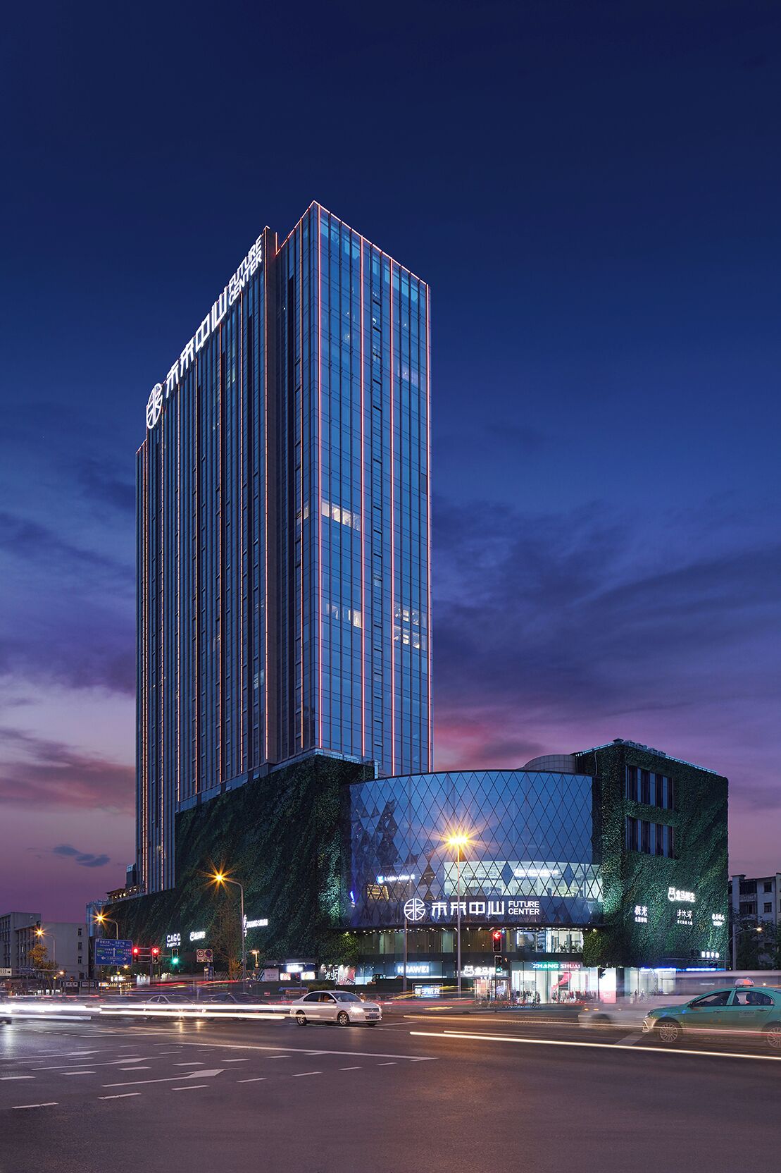 المنشأة من الخارج