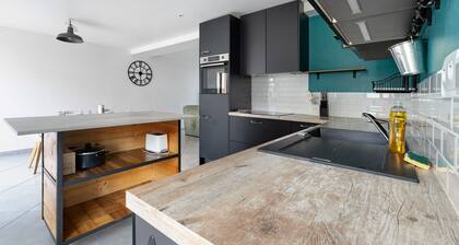 Maison de ville avec Jardin 6p, terrasse privée et Wi-Fi