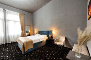 Suite, 1 Schlafzimmer | Kostenloses WLAN, Bettwäsche
