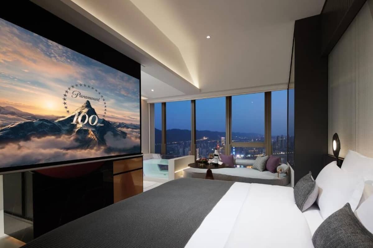 베이직룸, 시내 전망 | 객실 내 금고, 암막 커튼, 방음 설비, 다리미/다리미판