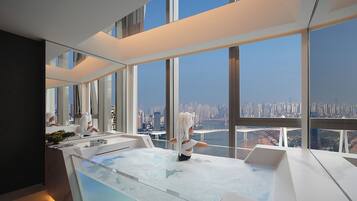 Floating Island 180° River View Duplex Suite with Oversized Private Hot Tub | View from room