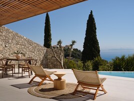 华丽开间套房, 海景 | 露台