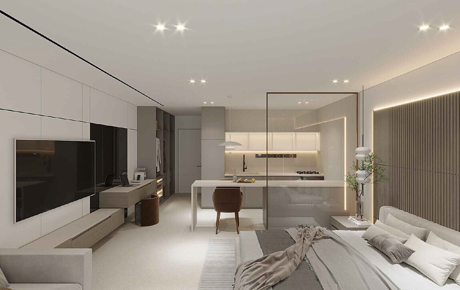 Studiosuite – classic, sjøutsikt | Wi-fi (inkludert) og sengetøy