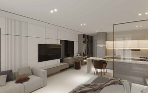 Classic-studiosviitti, merinäköala | Ilmainen Wi-Fi, vuodevaatteet