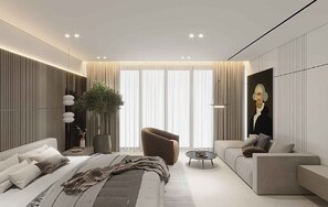 Classic-studiosviitti, merinäköala | Ilmainen Wi-Fi, vuodevaatteet