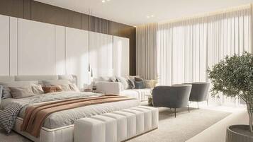 Studio Suite Comfort, pemandangan laut | Wi-Fi gratis dan seprai linen