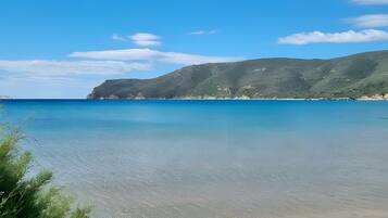 Una spiaggia nelle vicinanze