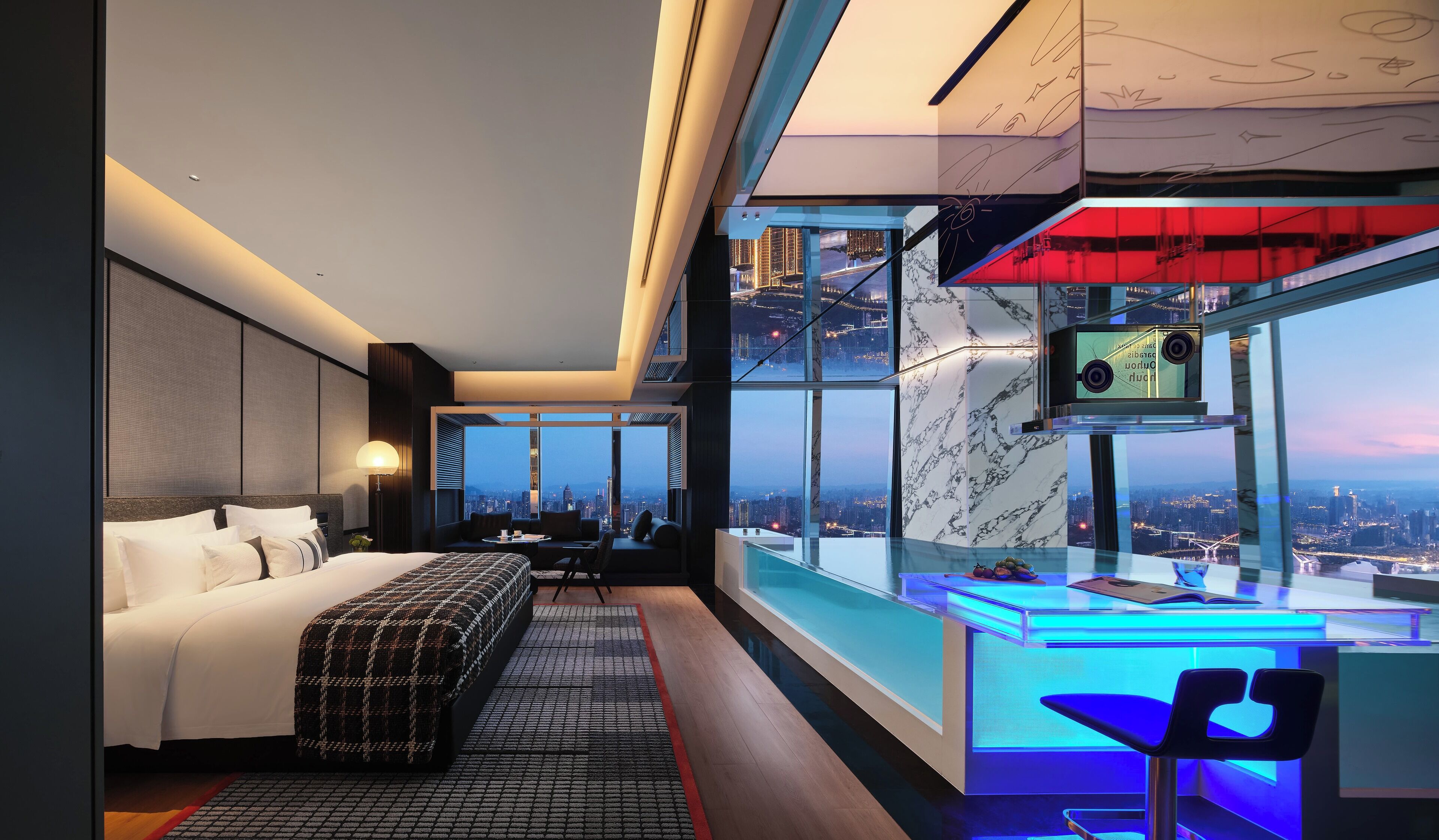 Luxury-Studiosuite, Flussblick