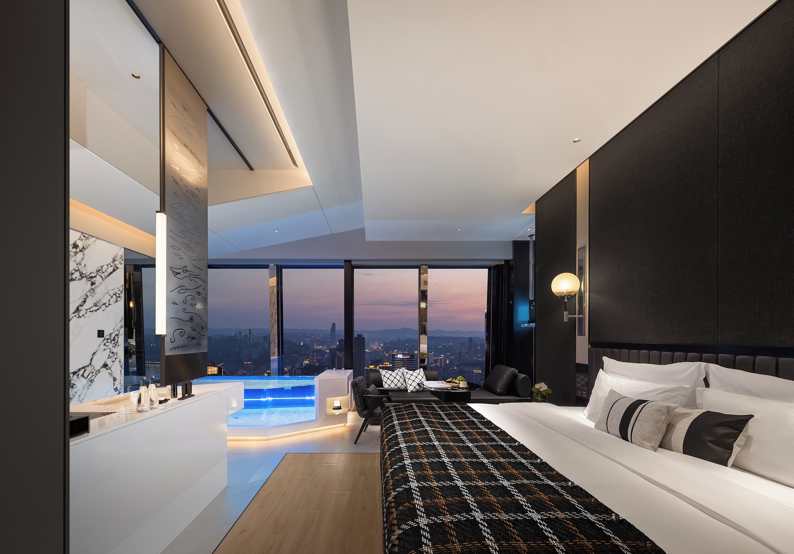 Familienzimmer, Flussblick