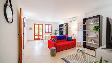 Appartement Familial, vue mer | Coin séjour