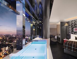 Basic Double Room, City View - ISEYA PANORAMIC HOTEL Wuyi Flagship (Changsha)