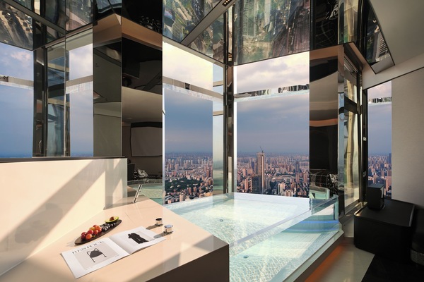 Diamond City View King Room with Designer Private Hot Tub | View from room