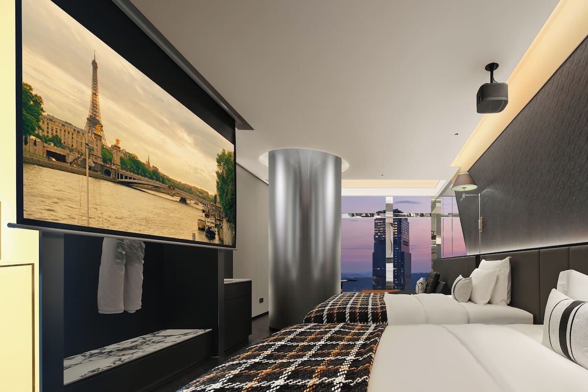 Superior Twin Room, River View | In-room safe, blackout drapes, iron/ironing board, free WiFi