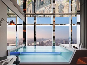 Phòng phong cách cổ điển, quang cảnh thành phố | Nội thất