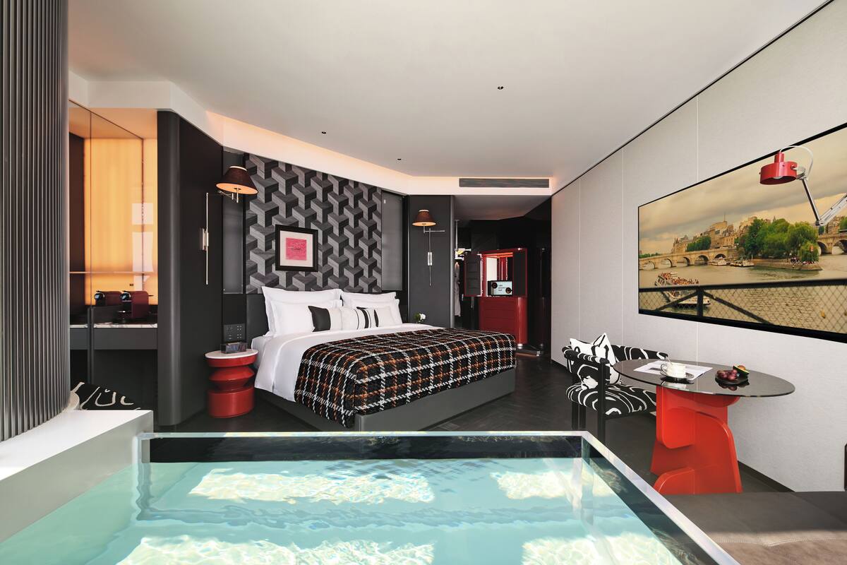 Basic Double Room, City View