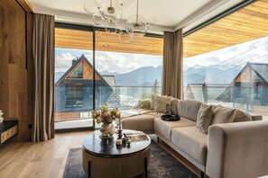 Living area - Salamandra Luxury Villas with Jacuzzi (Kościelisko)