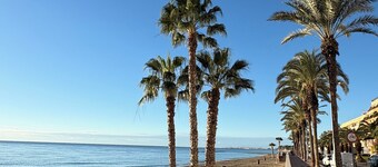 Next to the port and beach of Aguadulce